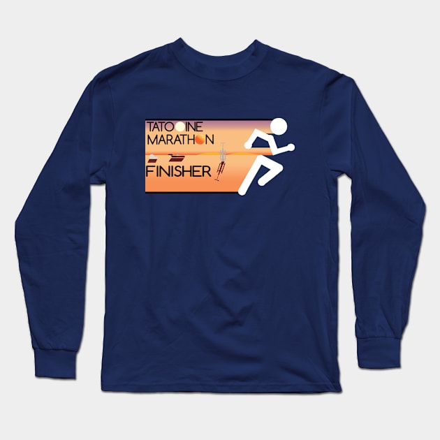 Tatooine Marathon Long Sleeve T-Shirt by PDTees